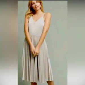 Anthropologie Elevenses Women’s dress 6; amazing bodice top swing skirt